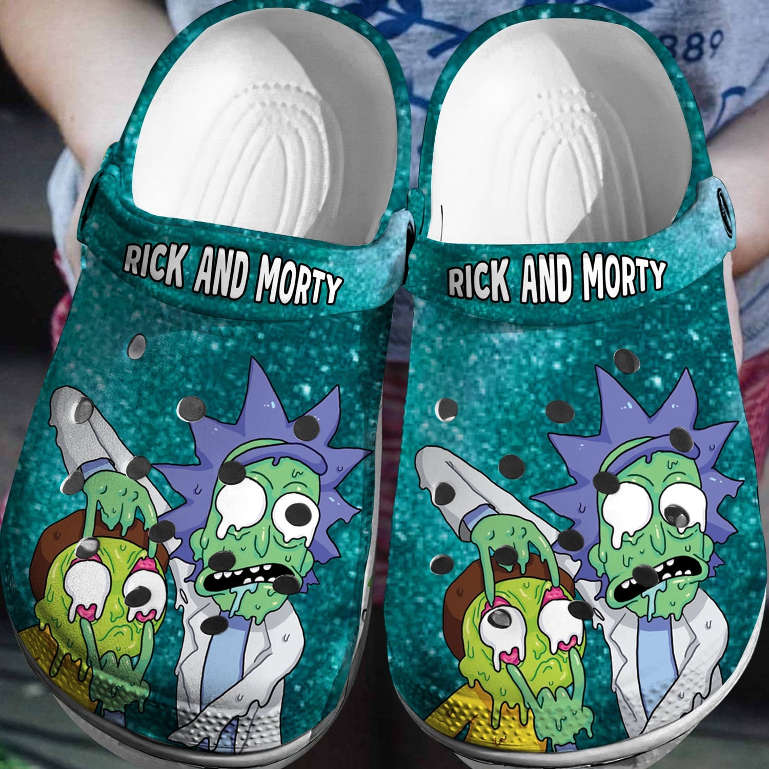 Rick Sanchez Crocs Comfortable For Mens And Womens 3D Clog Shoes