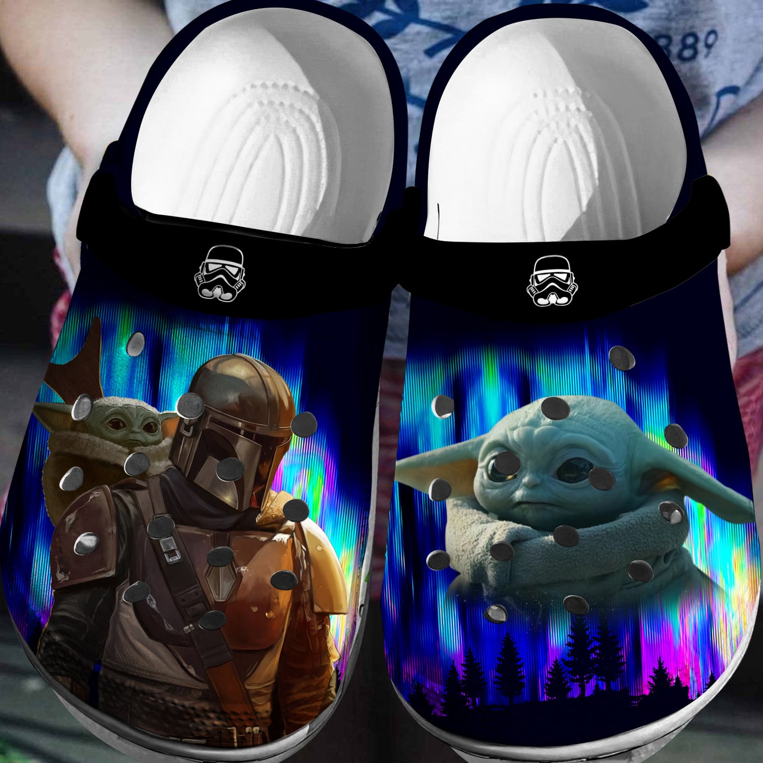 Mandalorian Crocs 3D Clog Shoes