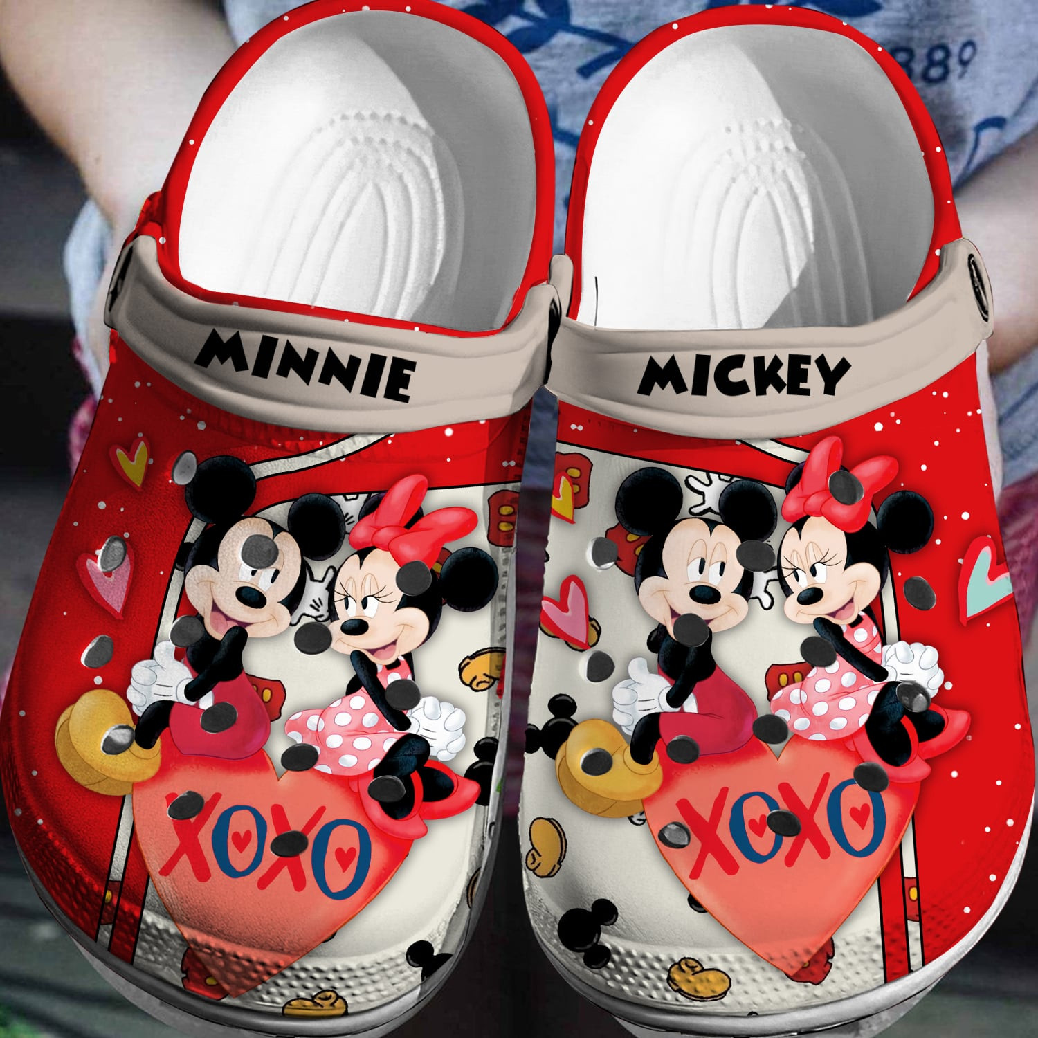 Mickey Crocs 3D Clog Shoes