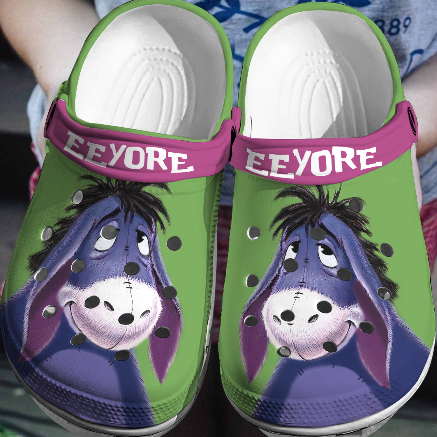 Eeyore Crocs 3D Clog Shoes