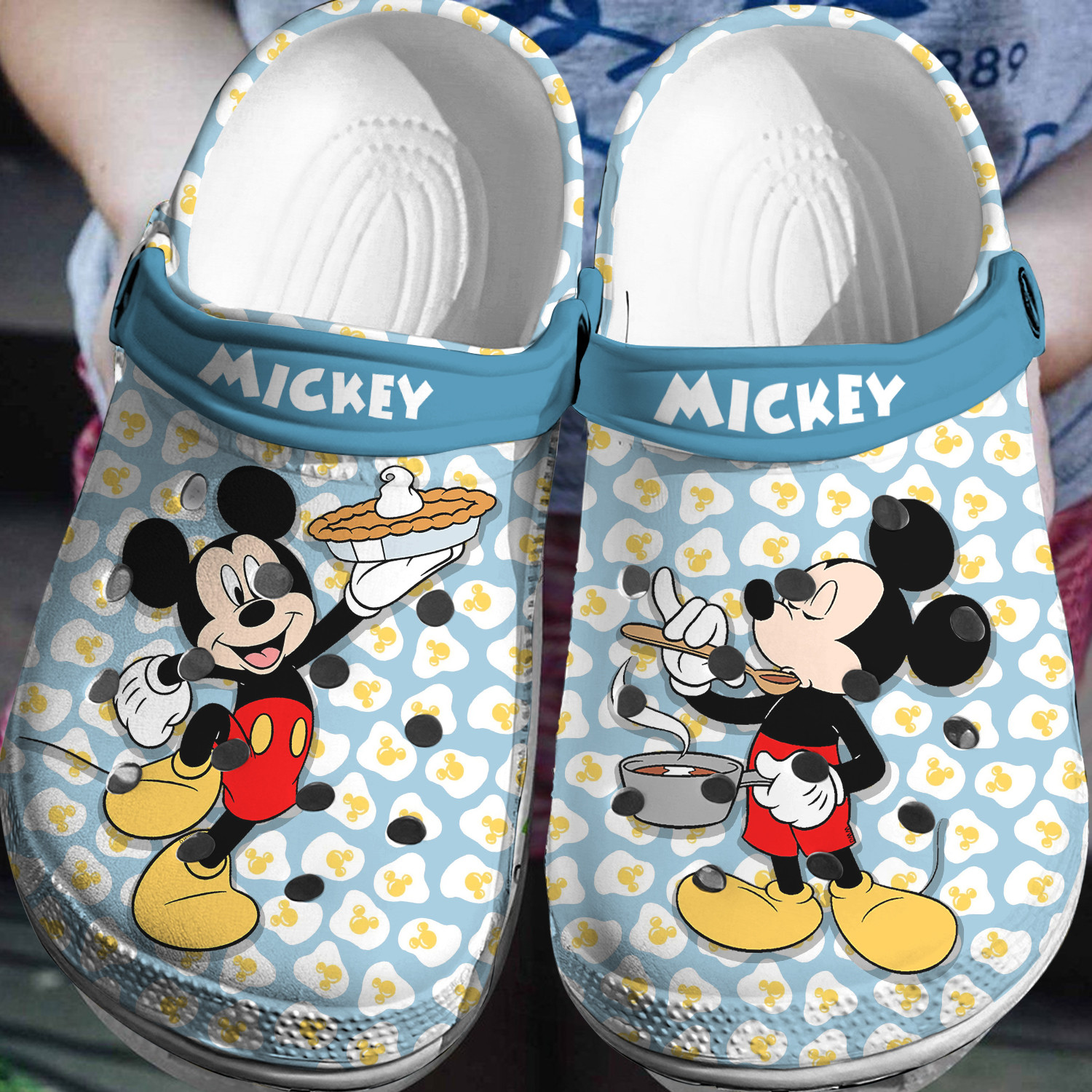 Mickey Mouse Chef Crocs 3D Clog Shoes