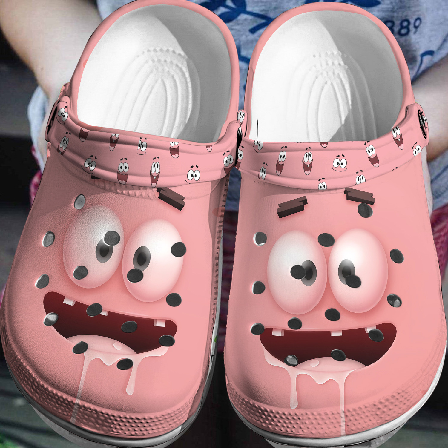 Spongebob Squarepants Patrick Star Crocs 3D Clog Shoes