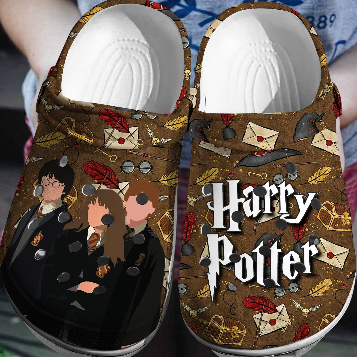 Harry Porter Crocs 3D Clog Shoes