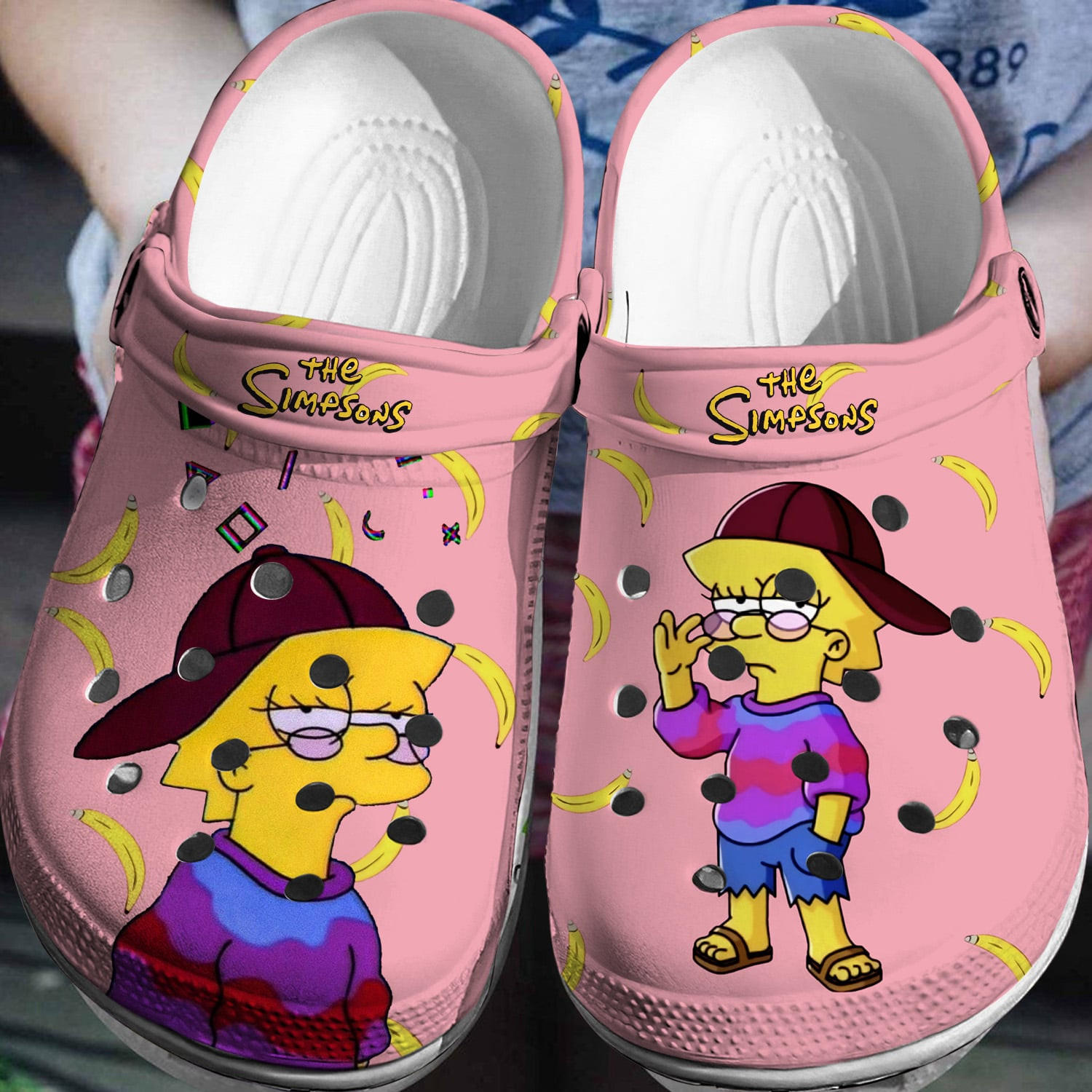 Simpson Crocs 3D Clog Shoes