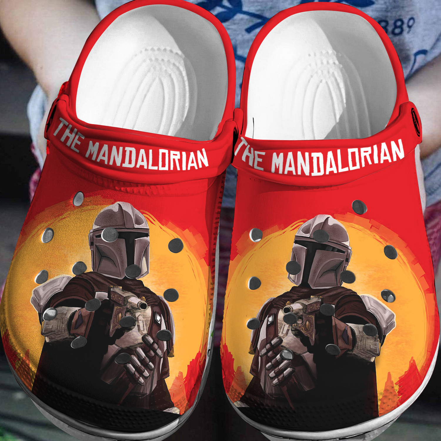 The Mandalorian Crocs 3D Clog Shoes