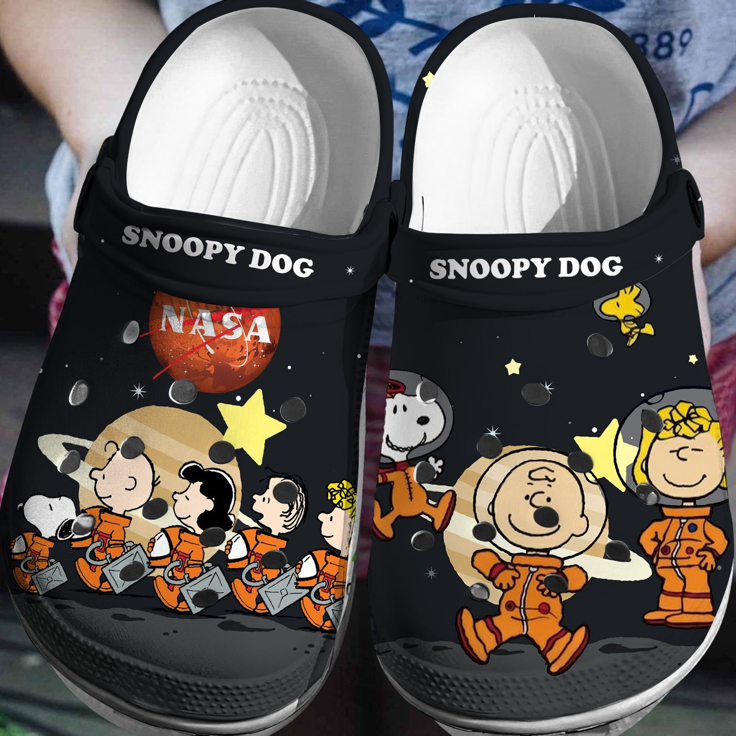 Snoopy Crocs 3D Clog Shoes