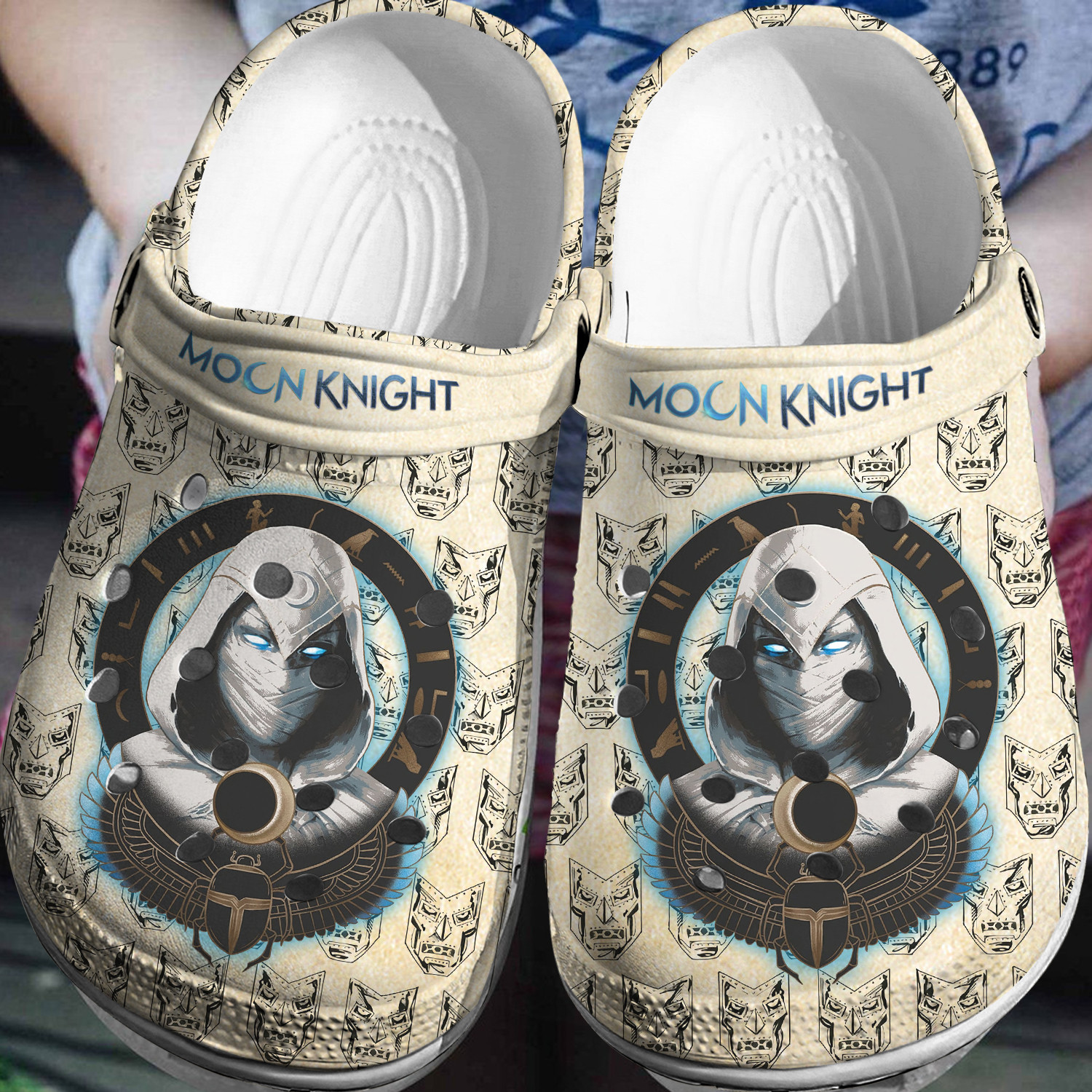Moon Knight Crocs 3D Clog Shoes