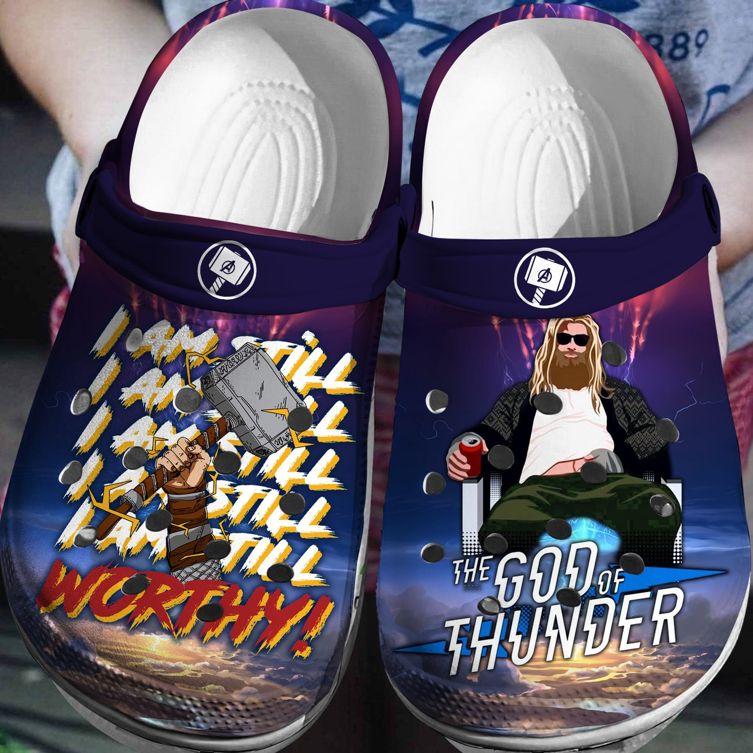 Thor Crocs 3D Clog Shoes