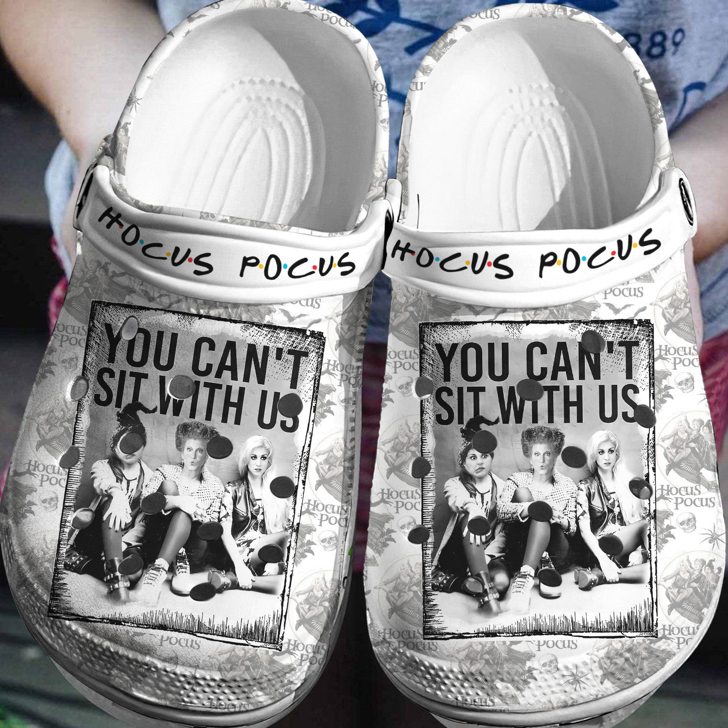 Hocus Pocus Crocs 3D Clog Shoes