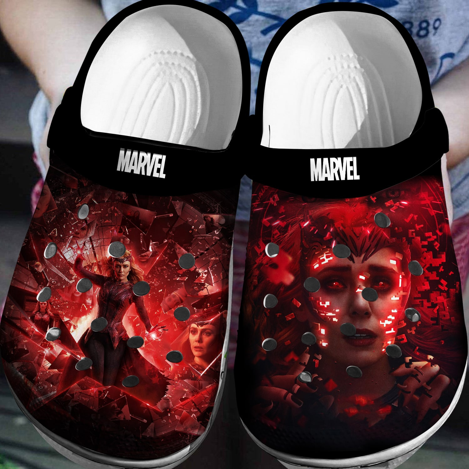 Scarlet Witch Crocs 3D Clog Shoes