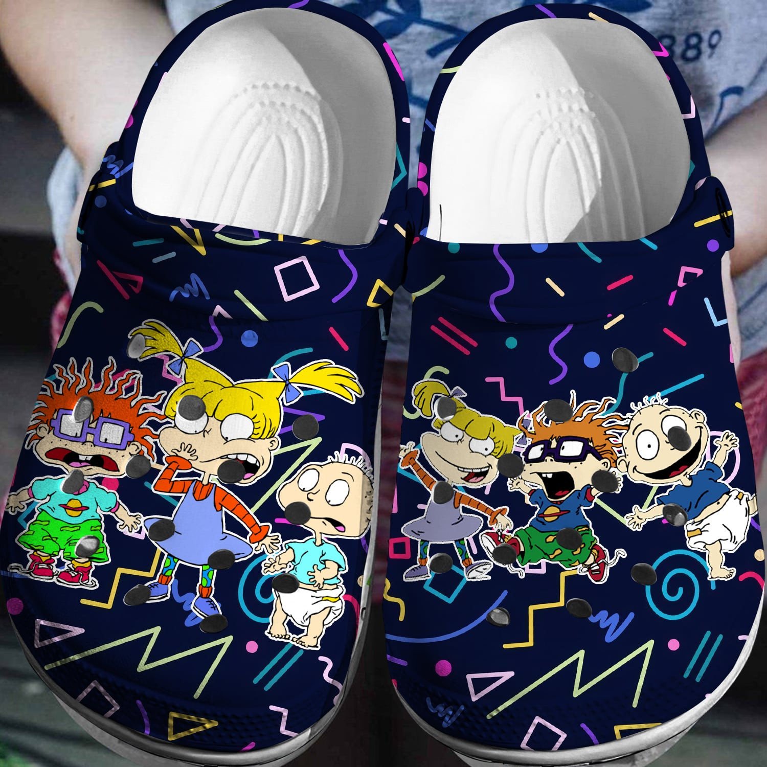 Rugrats Crocs 3D Clog Shoes