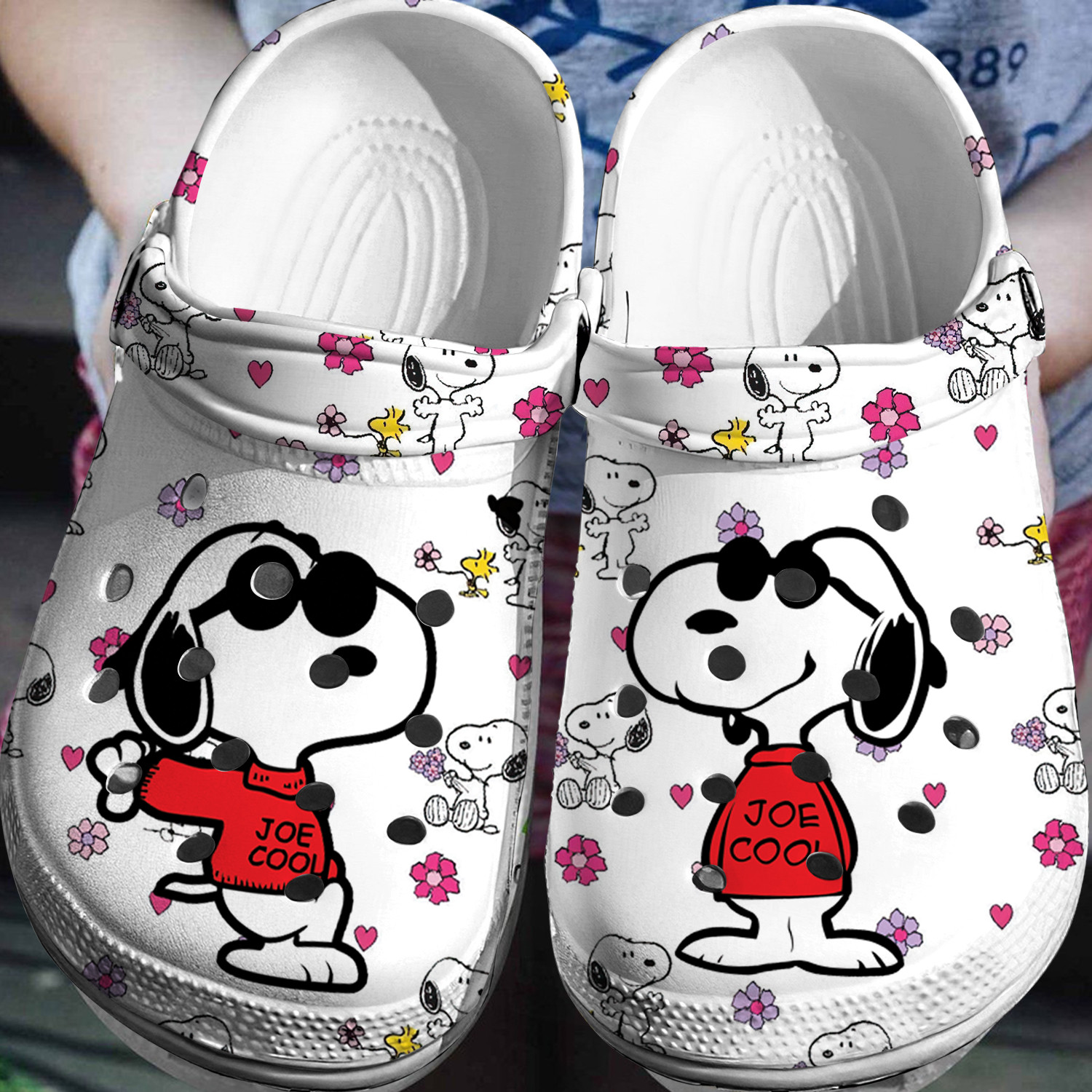 Snoopy Crocs 3D Clog Shoes