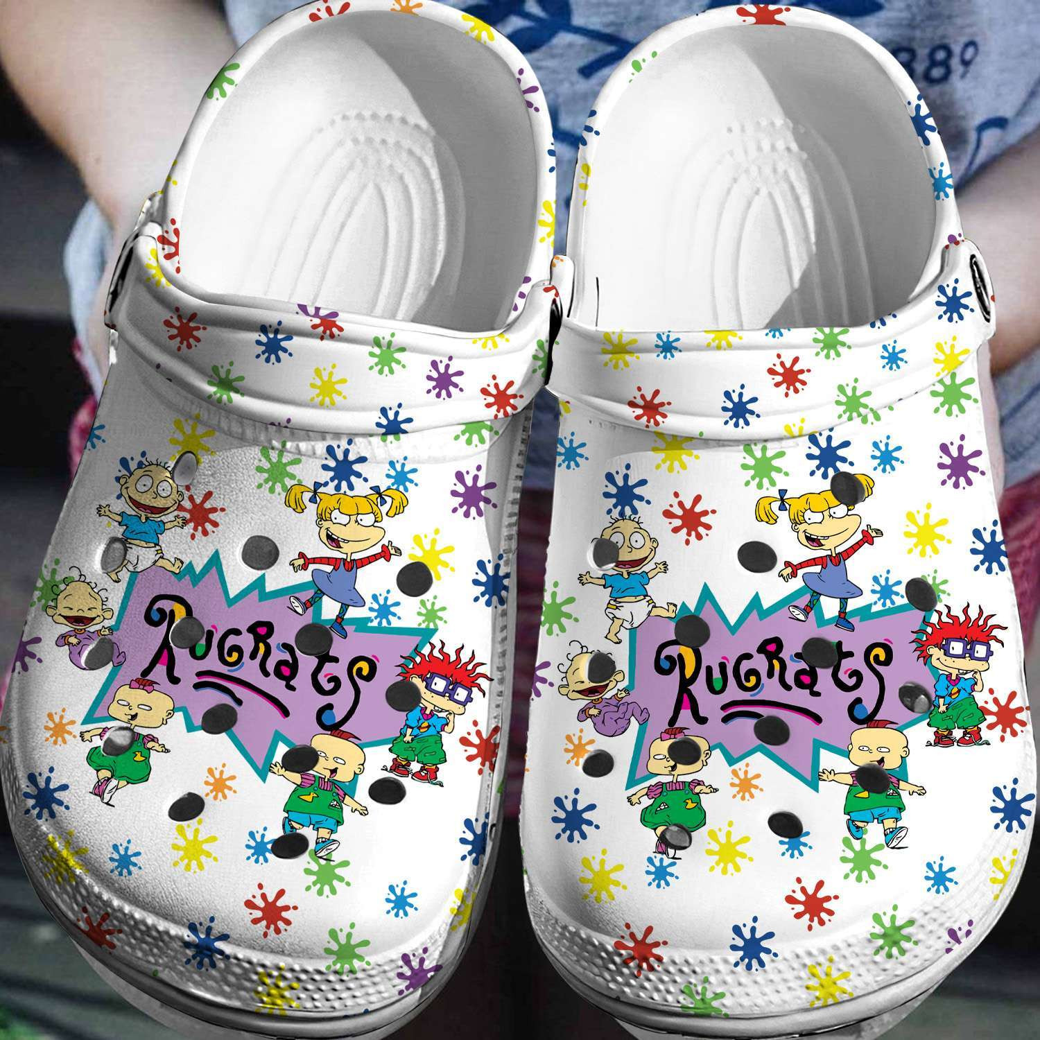 Rugrats Crocs 3D Clog Shoes