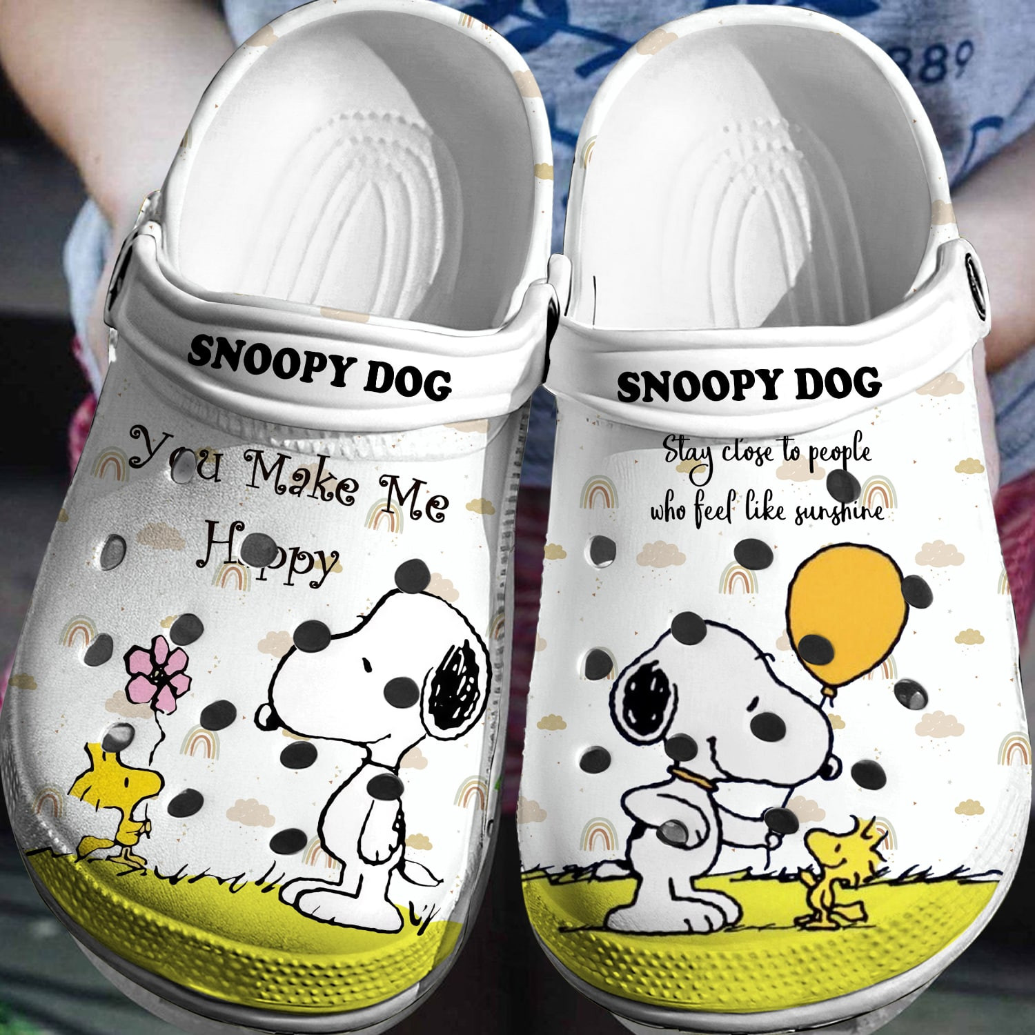 Snoopy Dog Crocs 3D Clog Shoes