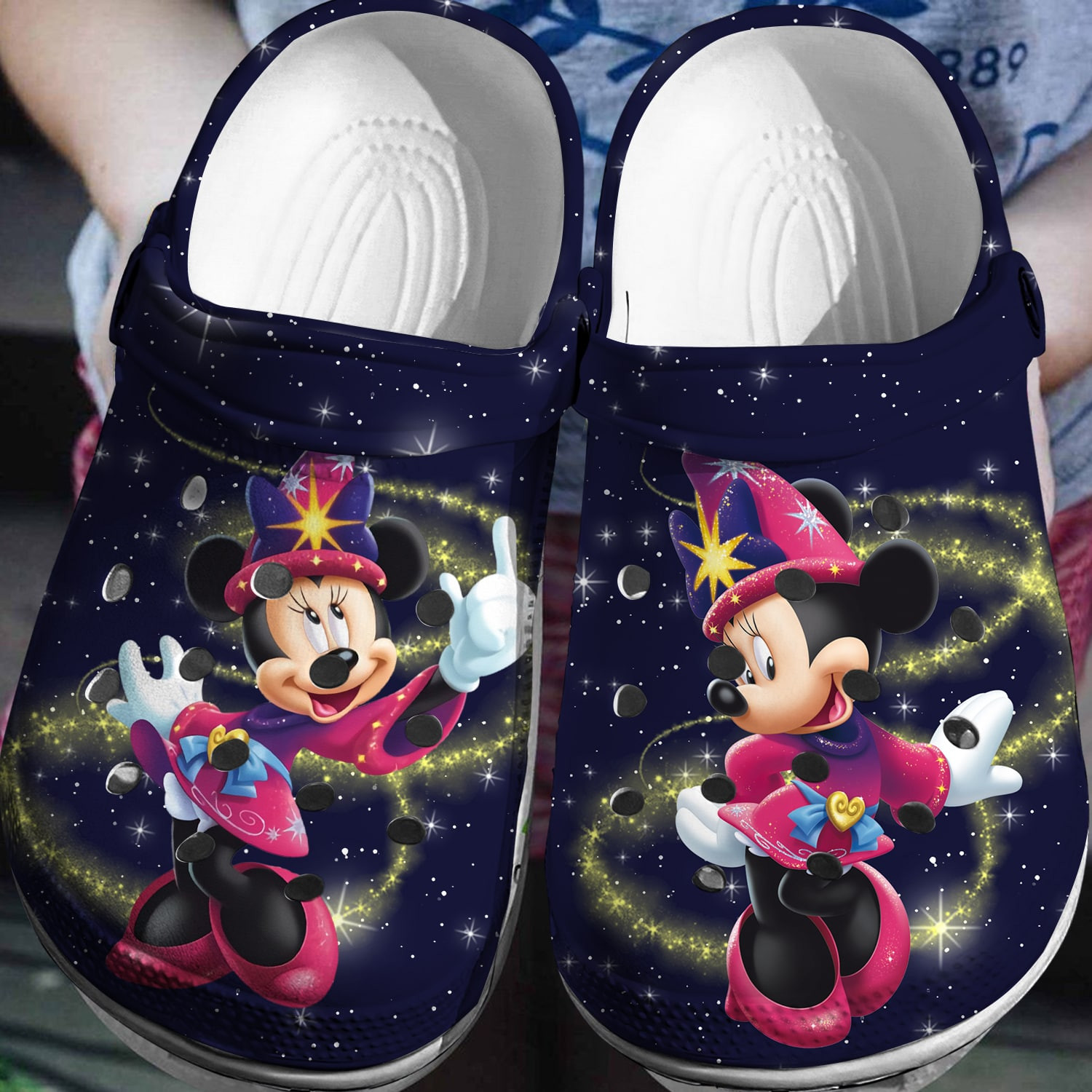 Minnie Mouse ML12051 Crocs 3D Clog Shoes