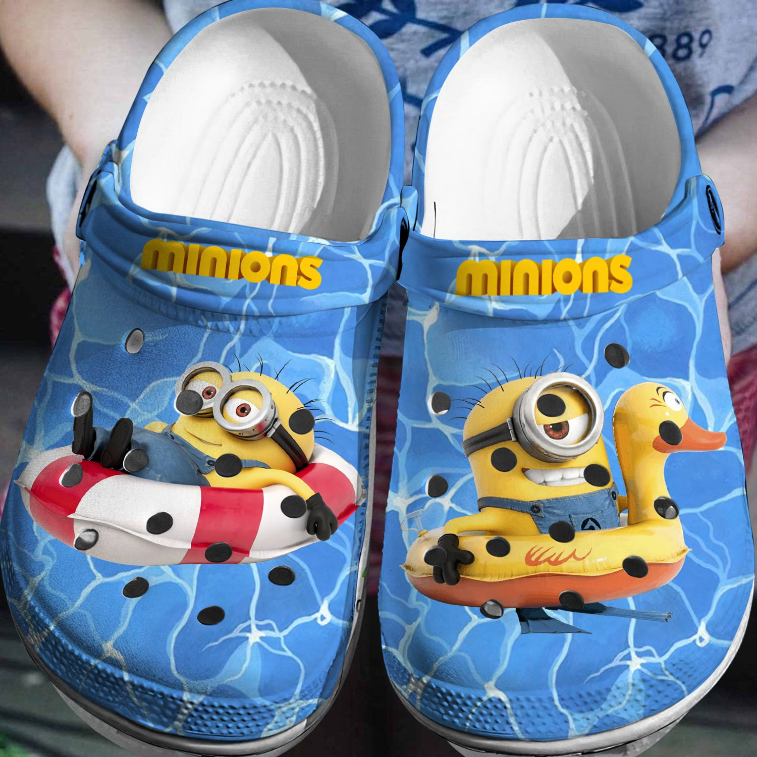 Minions Crocs 3D Clog Shoes