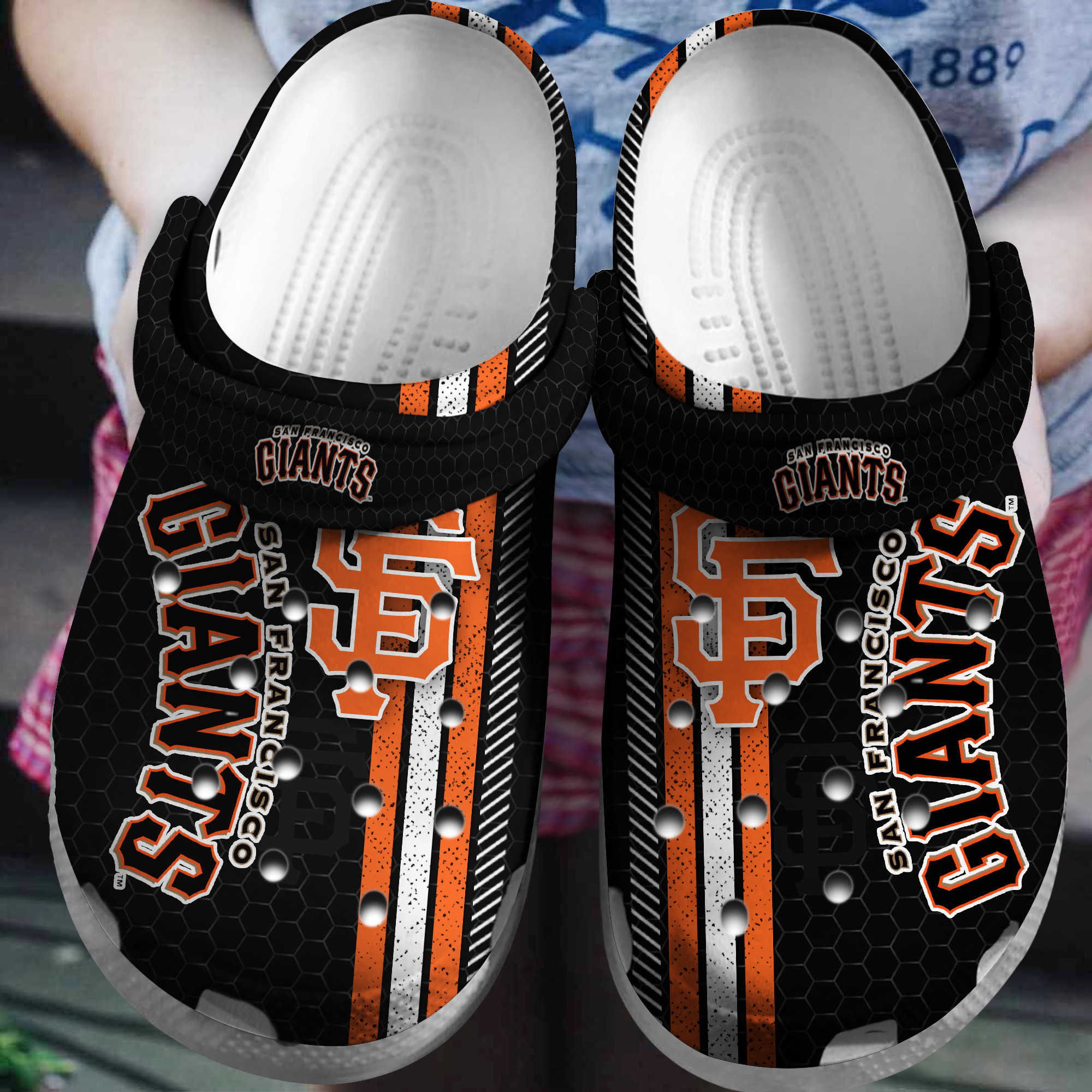 Giants Black Clog Crocs ShoesCrocs Shoes Crocs Shoes