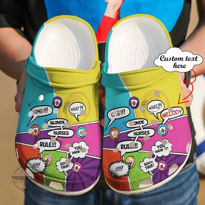 Nurse Nurse Personalized Rules clog Crocs Shoes