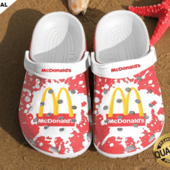 Mc Mcdnalds Fast Food Clog Crocs Shoes