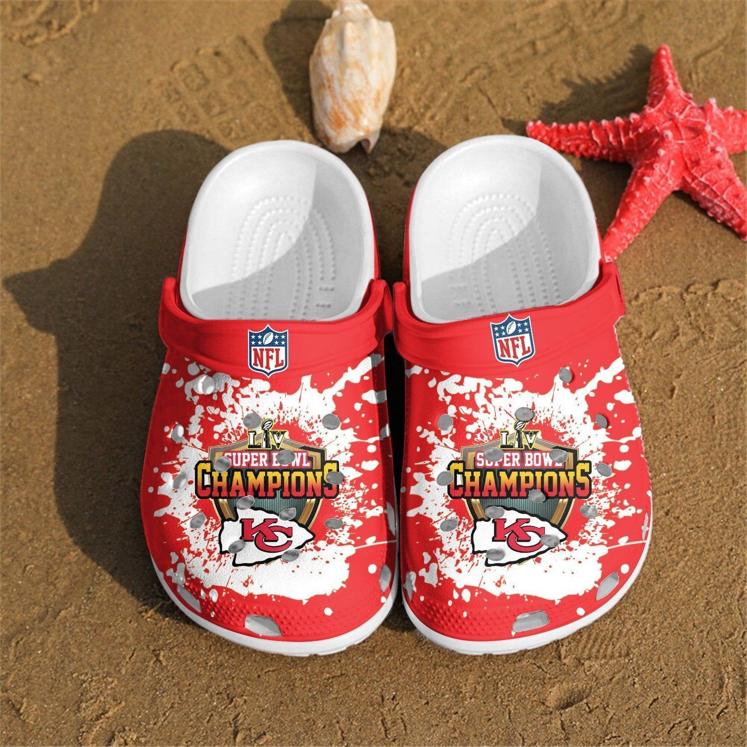 KanChiefs Liv Gift For Fan Crocband Clog