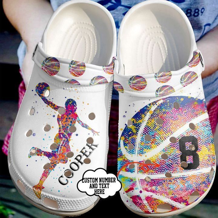 Basketball Personalized Life Classic Clogs Crocs Shoes