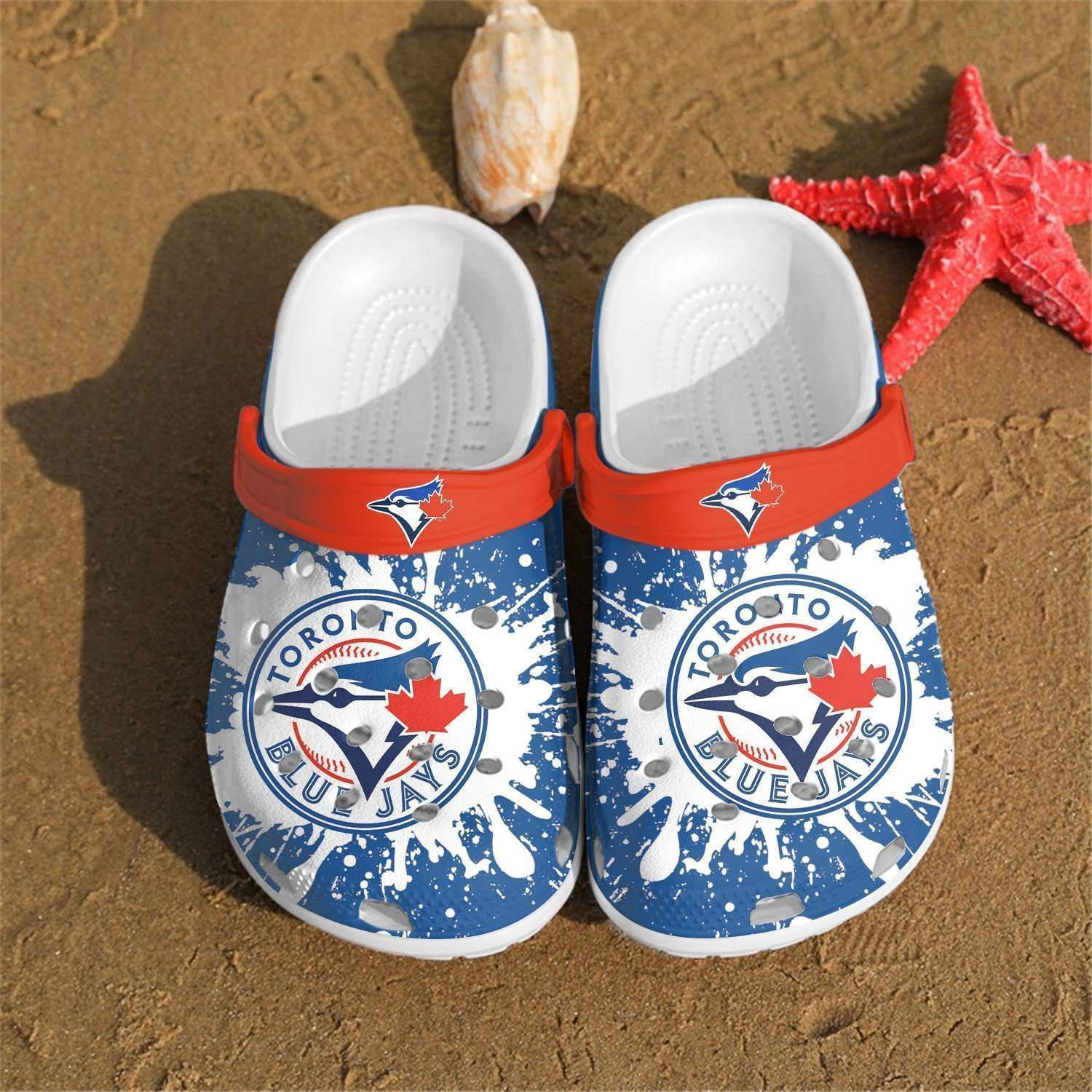 Blue Jays Gift Rubber Clog Crocs Shoes Clogs Custom Name