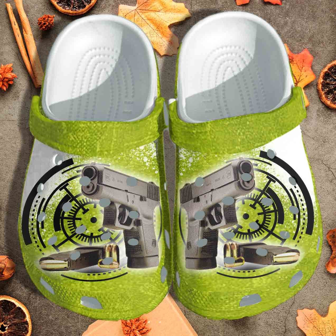 Cool Glock clog Crocs Shoes For Men Friends