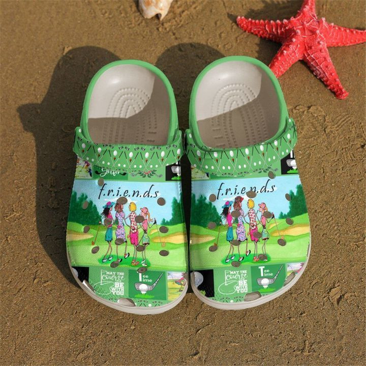 Golf Friends Forever Classic Clogs Crocs Shoes