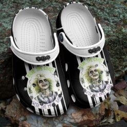 Beetlejuice Halloween Classic Clogs Crocs Shoes