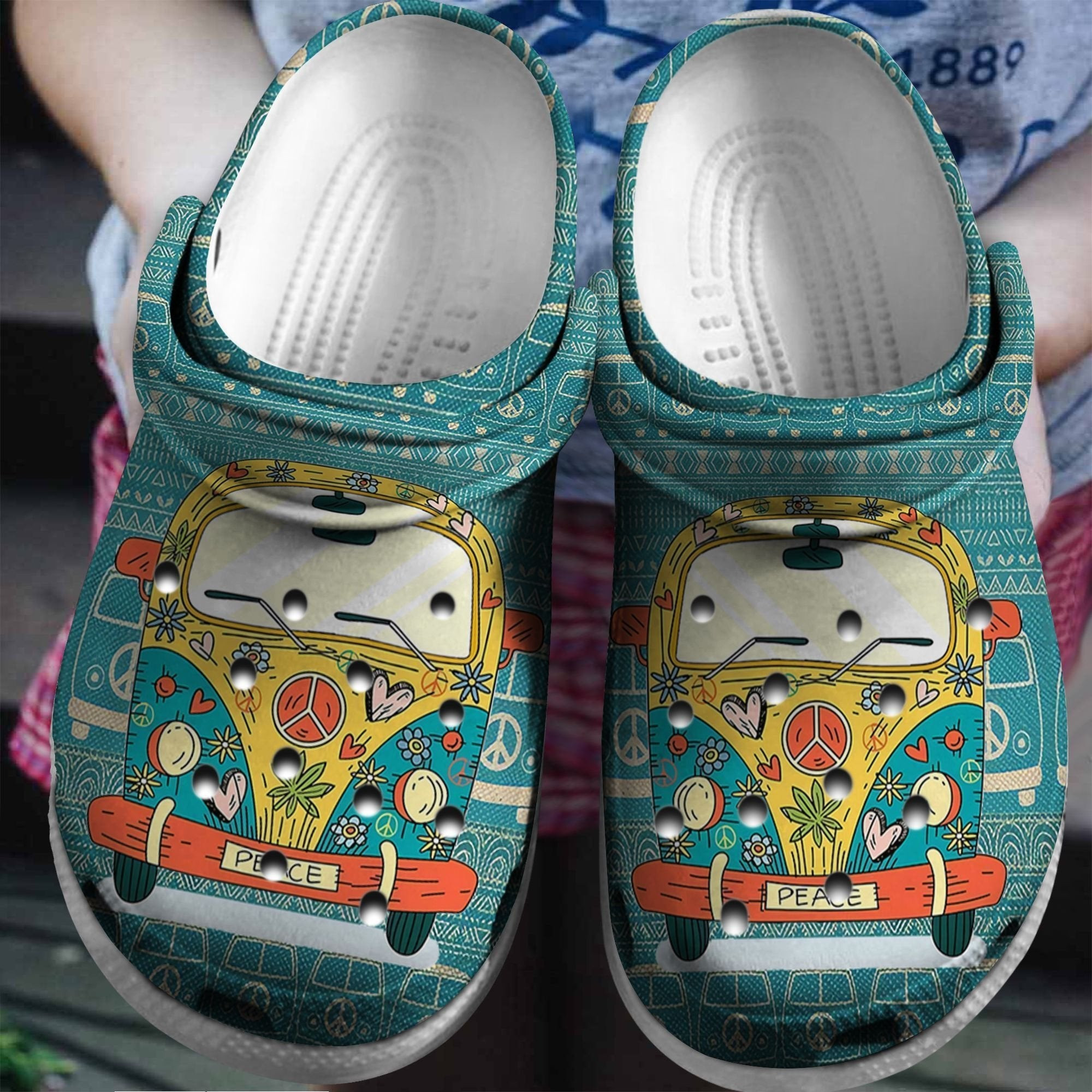 Be Kind Bus Lovely Outdoor Crocs Shoes Clogs Customize Name Custom Crocs Shoes Clogs