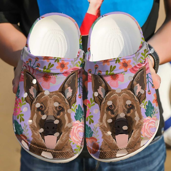 German Shepherd Cute clog Crocs Shoes