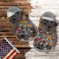 Fire Fighter Item Croc Crocs Shoes Gift Daughter- Girl Love Firefighter Crocs Shoes Croc Clogs Gift For Wife