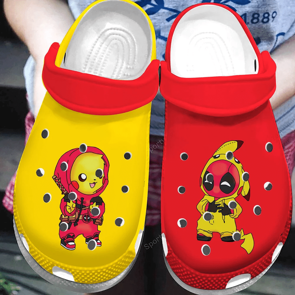 Cartoon Pkm Ninja Clog Crocs Shoes