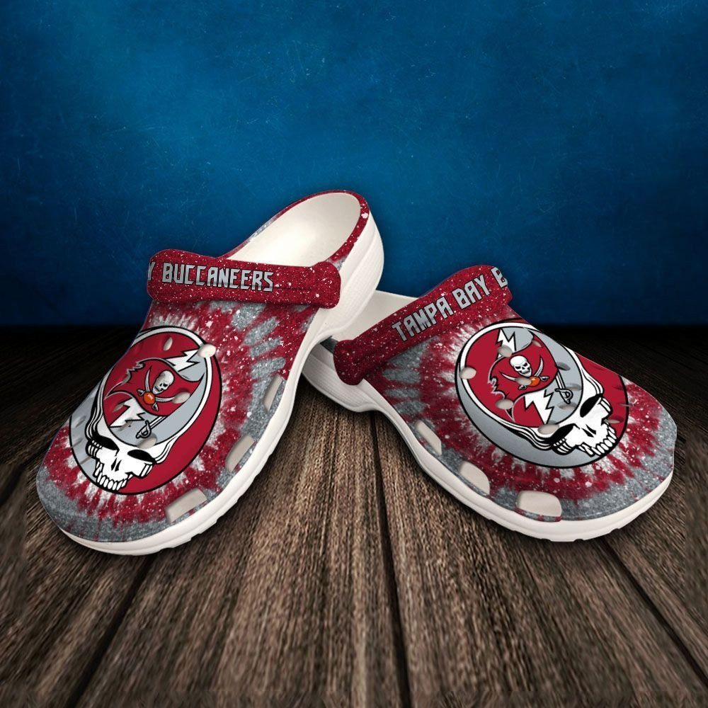 Buccaneers Custom Name Crocs Clog Shoes