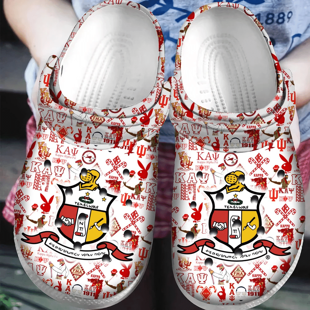 Kappa Alpha Psi Classic Clogs Crocs Shoes