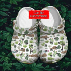 Cactus Garden Tree Crocs Shoes For Men Women - Garden Worker Crocs Shoes Croc Clogs Customize