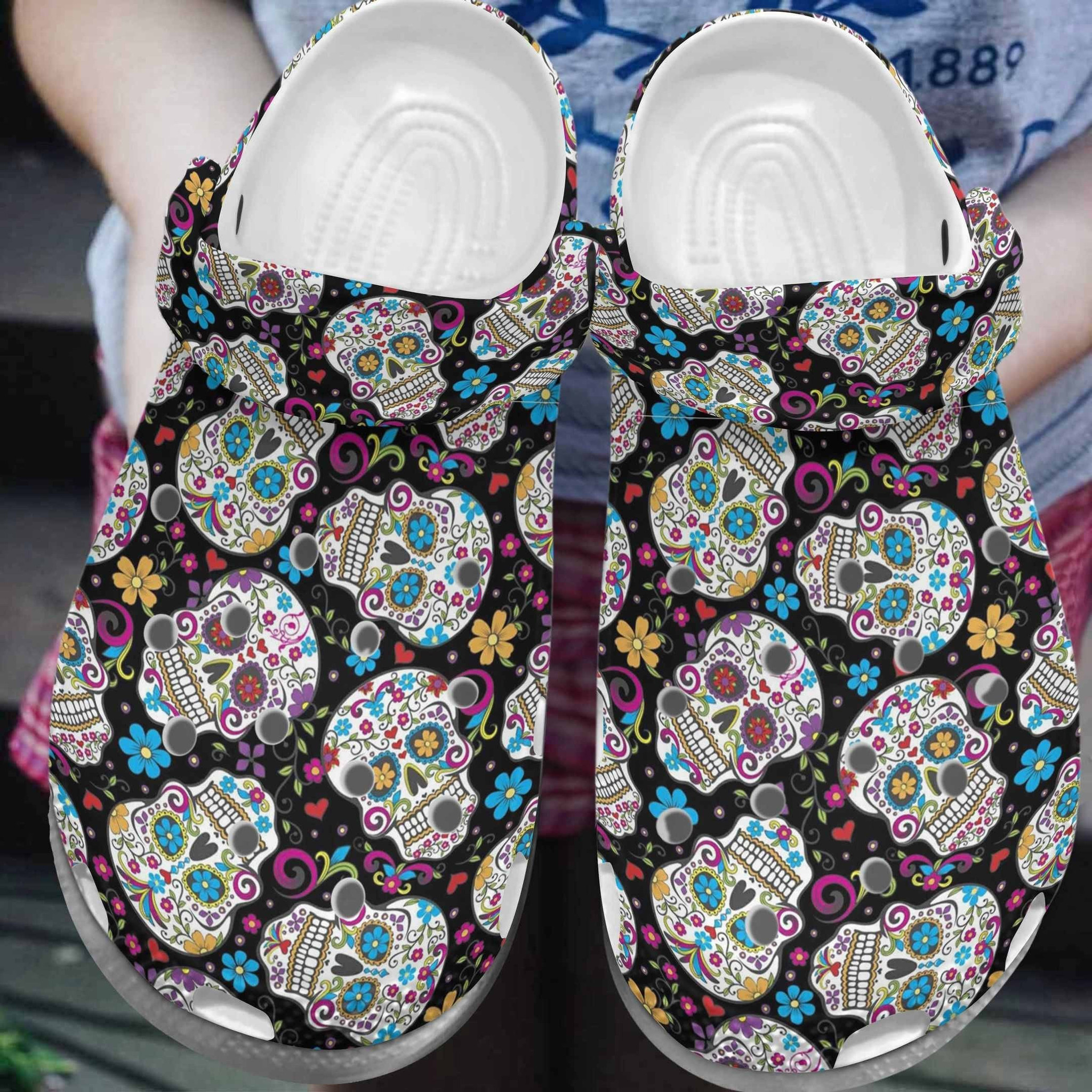 Flower Classic Clogs Crocs Shoes