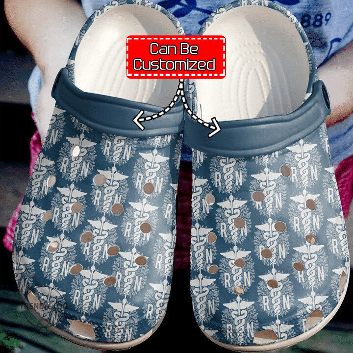 Nurse Nurse Beach Registered Pattern clog Crocs Shoes