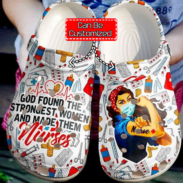 Nurse Nurse Strongest Women clog Crocs Shoes