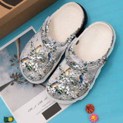 Bird Blue Birds Classic Clogs Crocs Shoes