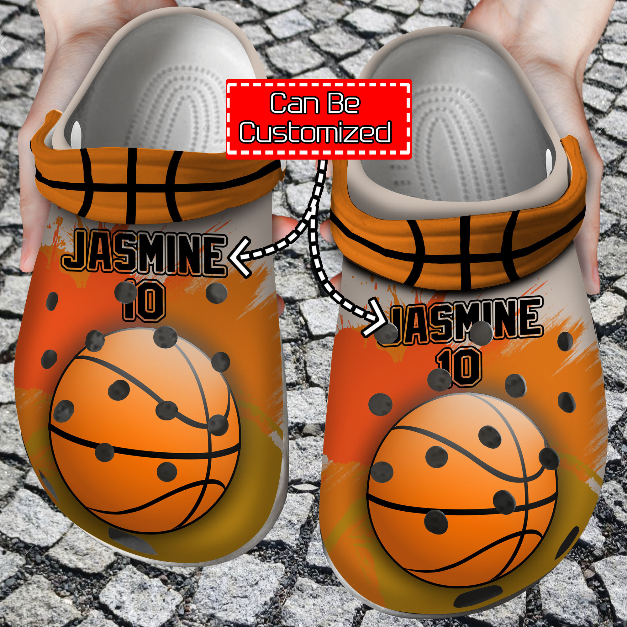 Basketball Is Life Personalized Clog Crocs Shoes