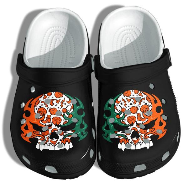 Irish Skulls Halloween clog Crocs Shoestattoo Crocs Shoes Clog Halloween 2021 clog Crocs Shoescrocband Clog Birthday Gift For Boy Girl