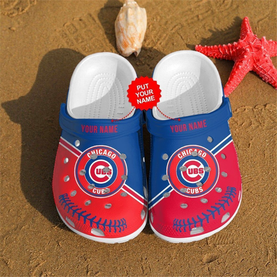 Custom Name Cubs Gift For Fans Rubber Clog Crocs Shoescrocband