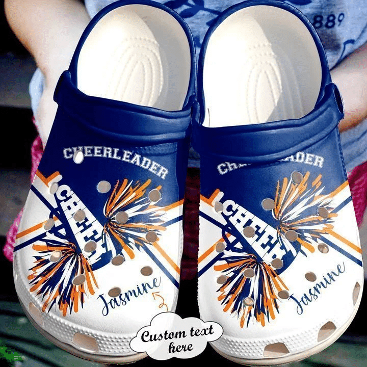 Cheerleader Personalized For Cheerleaders Classic Clogs Crocs Shoes