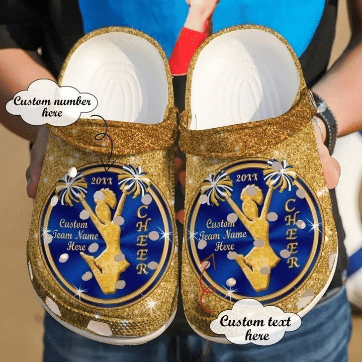 Cheerleader Personalized From Bow To Toe Classic Clogs Crocs Shoes