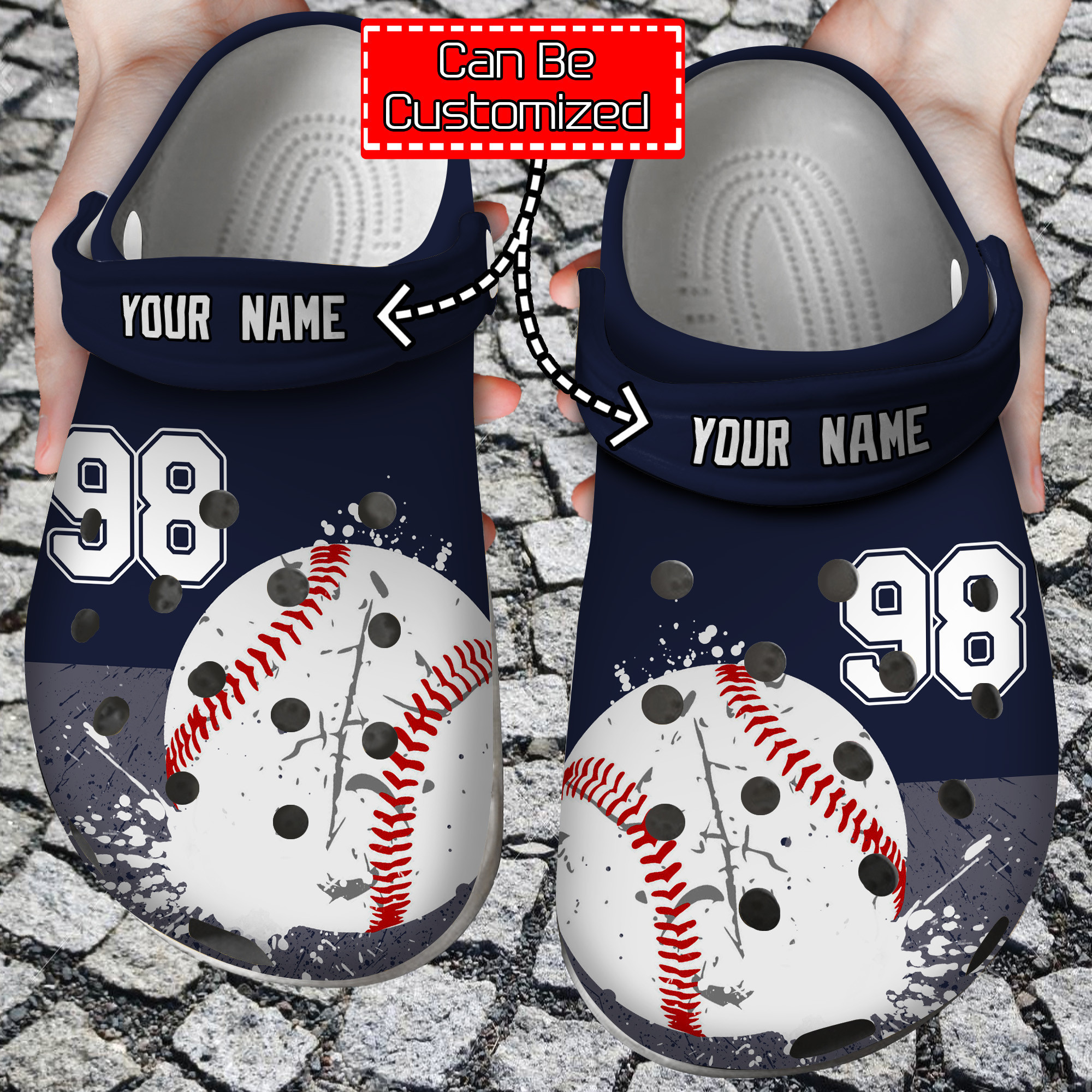 Baseball All Color Series Clog Crocs Shoes