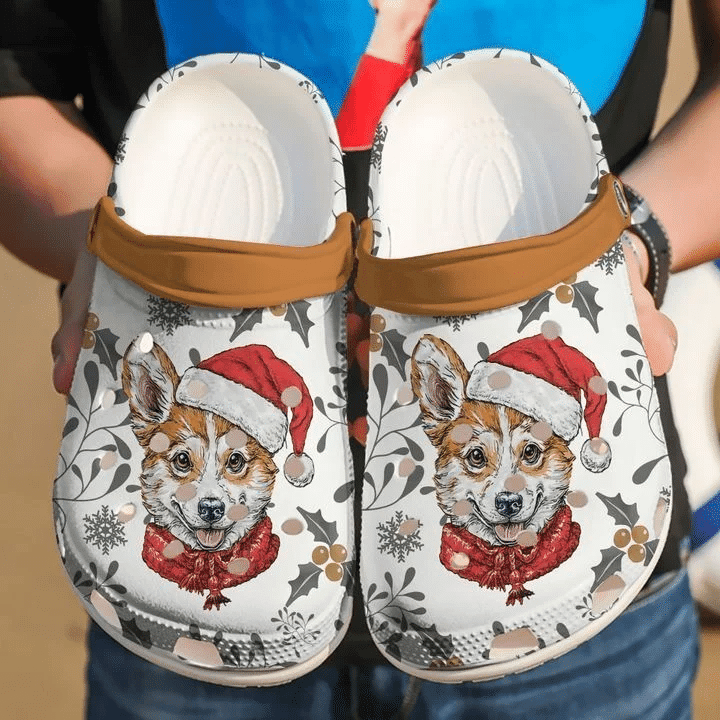 Corgi Xmas Classic Clogs Crocs Shoes