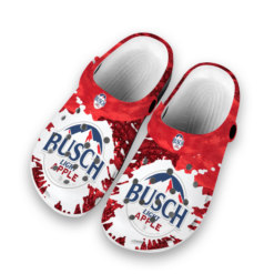 Busch Light Apple Beer Crocband Clog Crocs Shoes