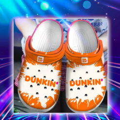 Dunkin Donut Crocband Clogs