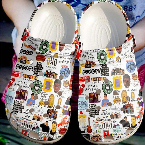 Funny Friends Scene Clogs Crocs Shoes